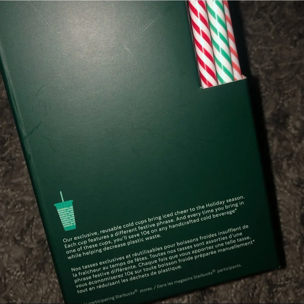 Starbucks holiday reusable